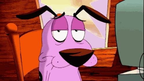 Courage Cowardly GIF