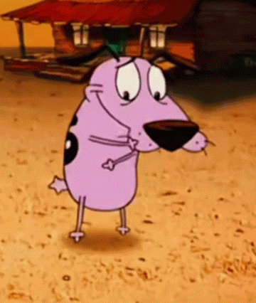 Courage The Cowardly Dog Dance GIF