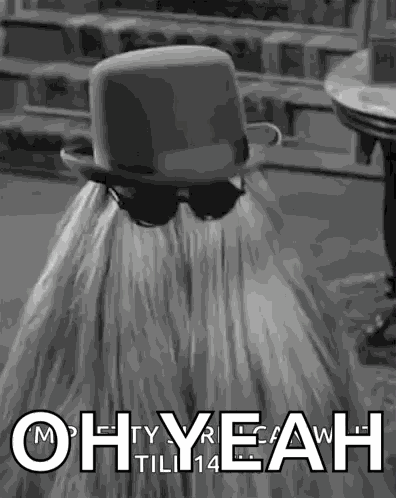 Cousin Itt Addams Family GIF