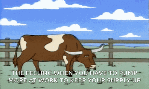 Cow The Simpsons GIF