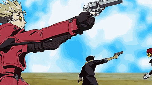Cowboy Bebop Trigun GIF