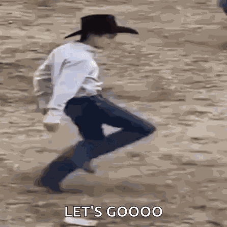 Cowboy Dancing GIF