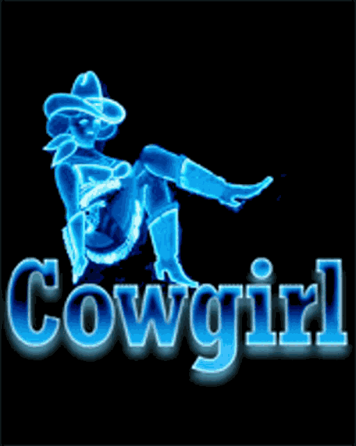 Cowgirl Waiting GIF