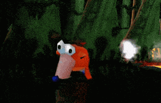 Crash Bandicoot Fish GIF