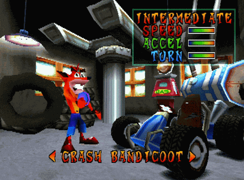 Crash Team Racing Crash Bandicoot GIF