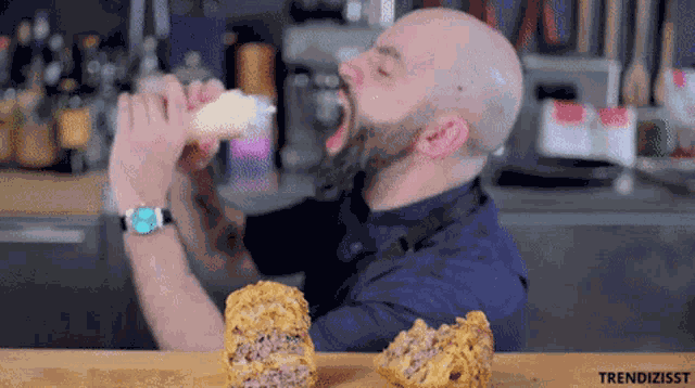 Cream In Your Face So Delicious GIF