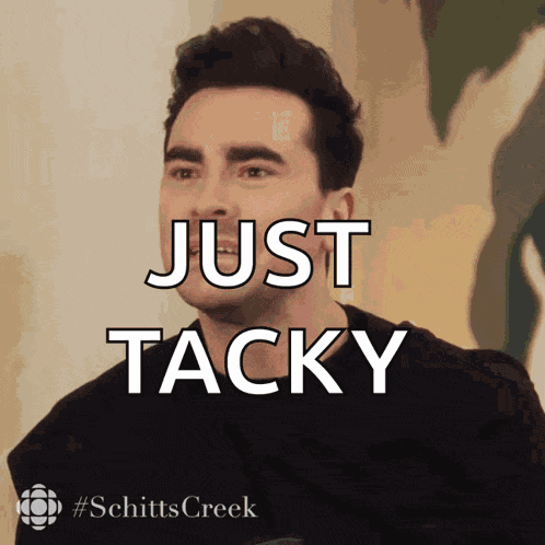 Cringe Dan Levy GIF
