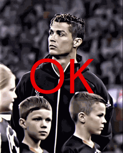 Cristiano Ronaldo Ok GIF