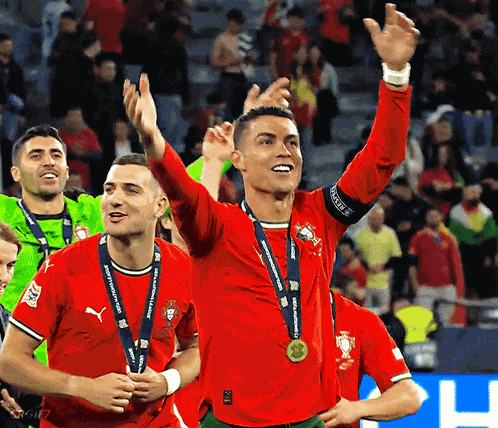 Cristiano Ronaldo Ronaldo Celebration GIF