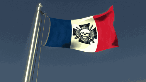 Croix-de-feu Flag GIF