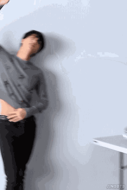 Crop Top Waist Seokjin GIF