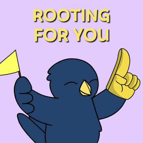 Crow Rooting For You GIF