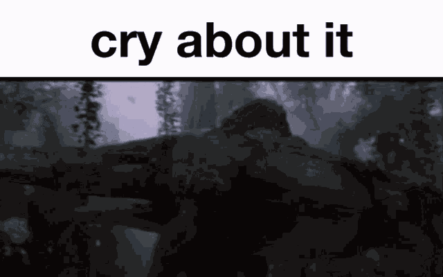 Cry About It Meme Cry About It Meme Gif GIF