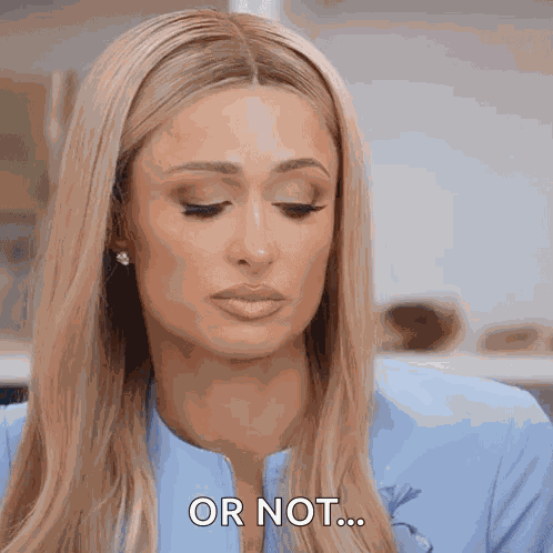 Cry Paris Hilton GIF
