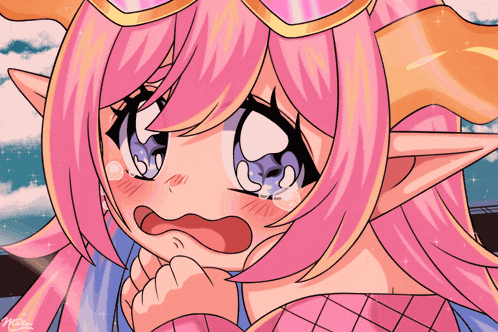 Crying Anime Anime Girl GIF