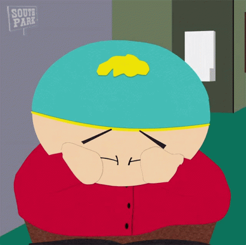 Crying Eric Cartman GIF