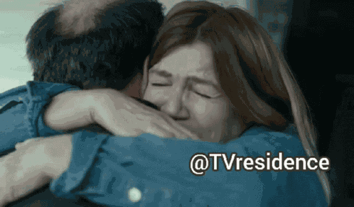 Crying Hug GIF