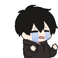 Crying Sad Sticker