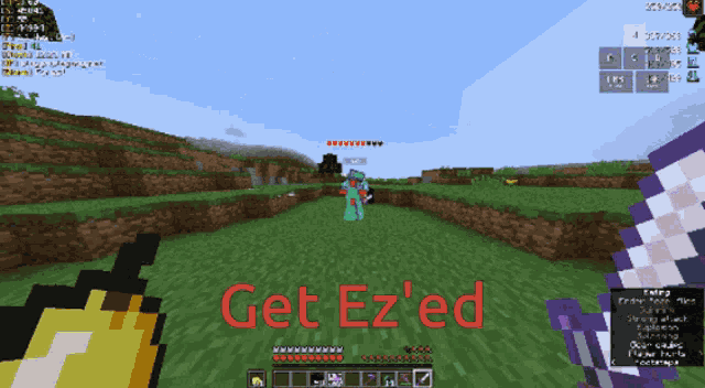 Crystal Ezed Minecraft Pvp Ez Easy Absolute Win GIF