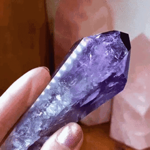Crystals Lilacs GIF