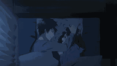 Cuddle Anime Hug Anime GIF