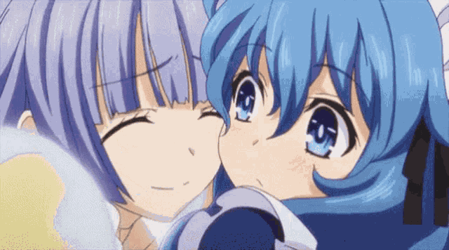 Cuddle Anime GIF