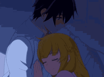 Cuddle Bed Hug GIF