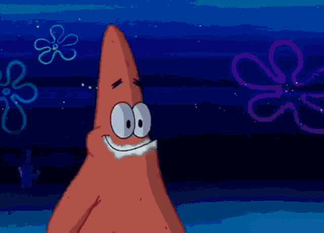 Cum Patrick GIF