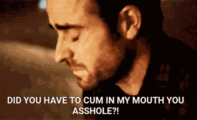 Cum Wipe Mouth GIF