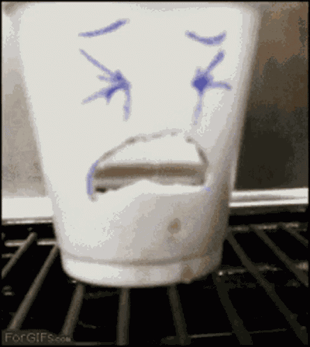 Cup Not Feeling Well GIF