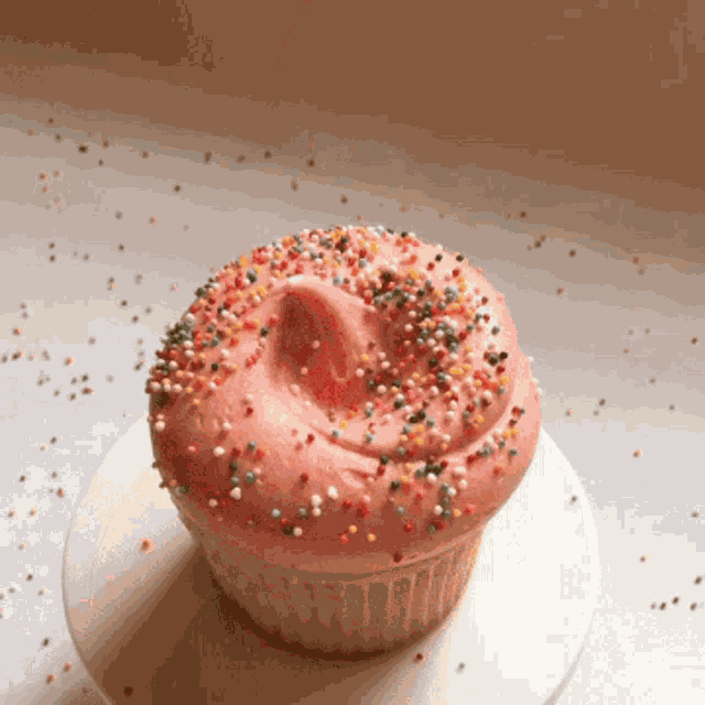 Cupcake Candle GIF