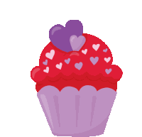 Cupcake Sticker