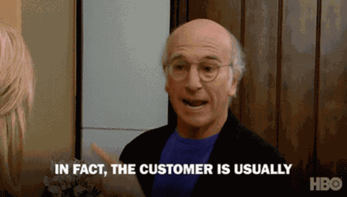 Customer Moron GIF