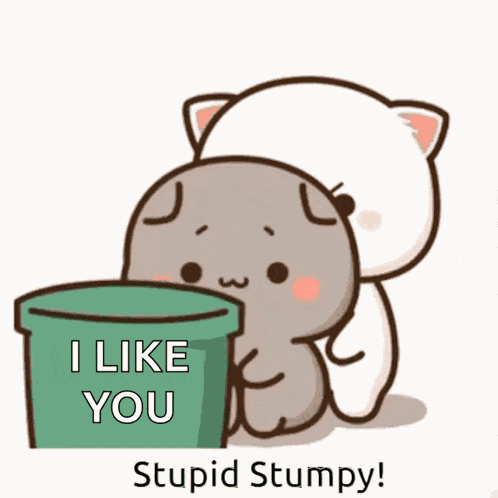 Cute Cat Garbage GIF