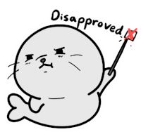 Cute Disappointed Sticker