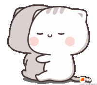 Cute Rubbing Face Sticker