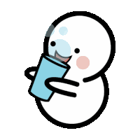 Cute Snowman Sticker