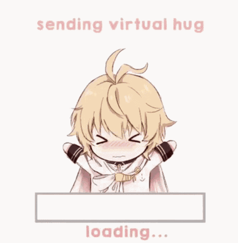 Cute Virtual Hug GIF