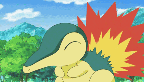 Cyndaquil Flames GIF