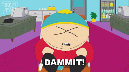Dammit Eric Cartman GIF