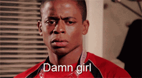 Damn Girl Look GIF