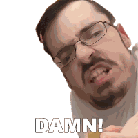 Damn Ricky Berwick Sticker