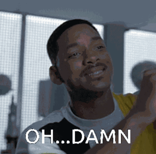 Damn Will Smith GIF
