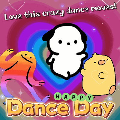 Dance Day Crazy Dance GIF