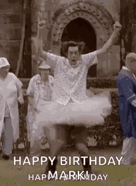 Dance Happy Birthday Mark GIF