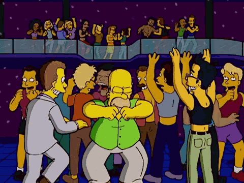 Dance Homer GIF