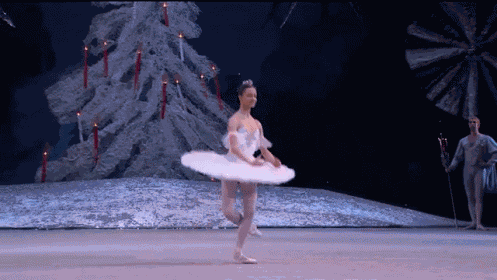 'Dance Of The Sugar Plum Fairy" - The Nutcracker- Bolshoi Ballet GIF