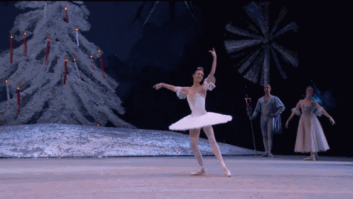 'Dance Of The Sugar Plum Fairy- The Nutcracker- Bolshoi Ballet GIF