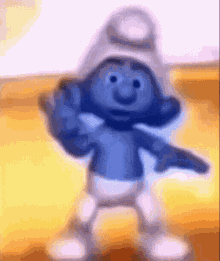 Dance Smurf GIF