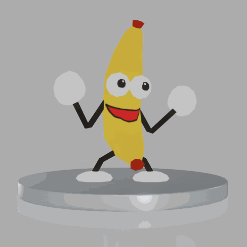 Dancing Banana Toy Gif GIF
